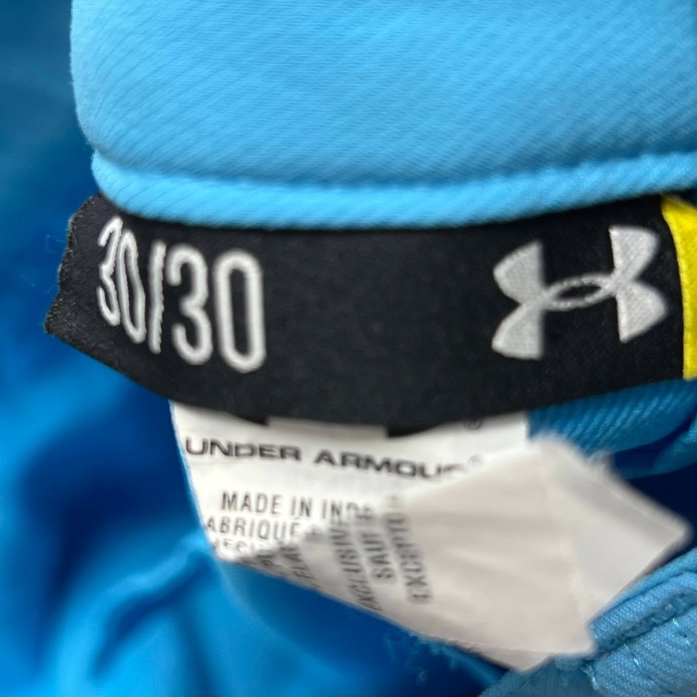 Under Armour Men's Vibrant Blue Chinos - Picture 14 of 15